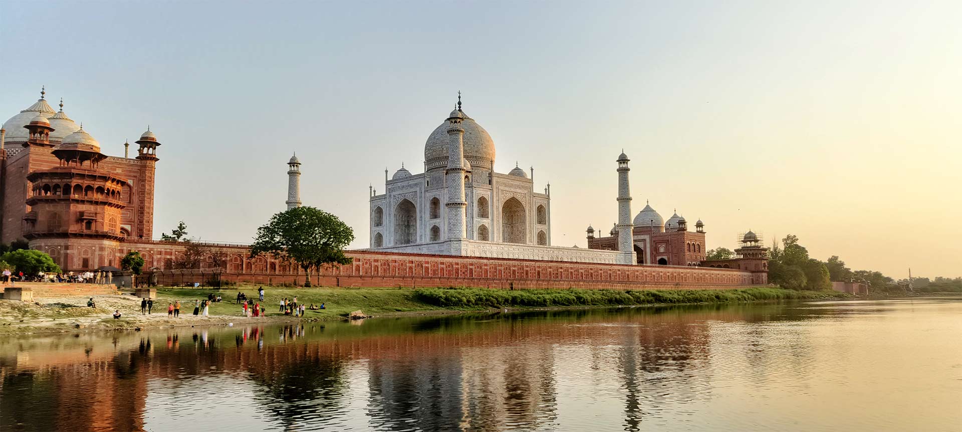 taj mahal sunset view point